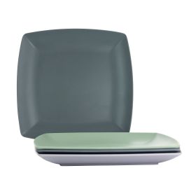 Gibson Home Grayson 4 Piece 8.5 Inch Square Melami