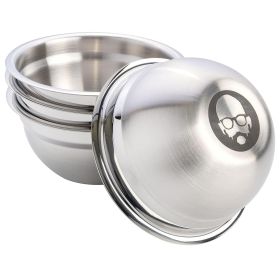 Babish 4 Piece 4 Inch Stainless Steel Mini Prep Bo