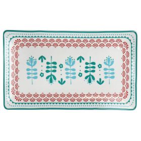Gibson Home Village Vines 10.6 Inch Fine Ceramic R