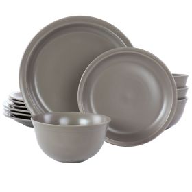 Gibson Home Siam 12 Piece Round Stoneware Dinnerwa