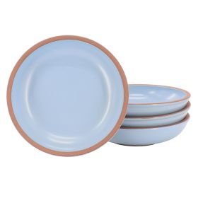 Gibson Elite Dumont 4 Piece Terracotta 9 Inch Dinn