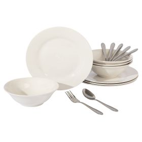 Gibson Everyday Yarbury 16 Piece Fine Certamic Din