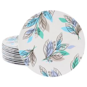 Gibson Home Tropical Sway Vineyard 12 Piece 9 Inch
