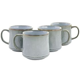 Gibson Home Picadelle 4 Piece 21oz Stoneware Mug S