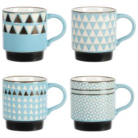 Mr. Coffee Primevalley 4 Piece 14 Ounce Stackable