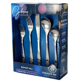 Gibson Home Bishop Hill 20 Piece Stainless Steel F
