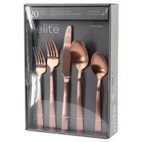 Gibson Elite Earlston 20 Piece Stainless Steel Fla
