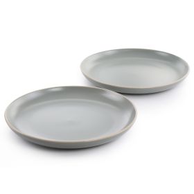 Gibson Home Rockaway 2 Piece 10.5 Inch Round Stone