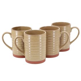 Gibson Home Terra Bella 4 Piece 18.5 Ounce Terraco
