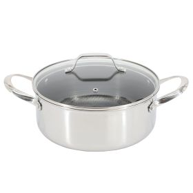 Oster Modessa 4.5 Quart Nonstick Triply Stainless