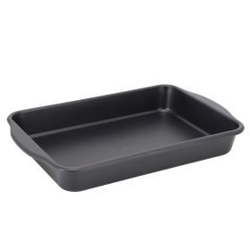 Teston 13 x 9 Inch Nonstick Carbon Steel Baking Pan in Matte Black