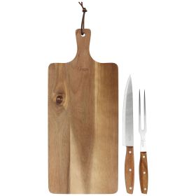 Gibson Elite 3 Piece Acacia Wood Serving Board wit