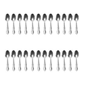 Abbie 24 Pc. Stainless Steel Teaspoon Set