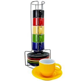 Gibson Sensations 13 Piece Stackable Non-Toxic Cer