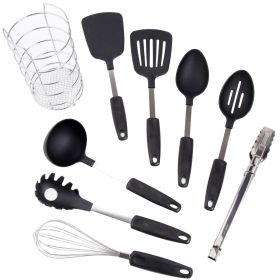 Chef's Better Basics 9-Piece Utensil Set w/Wire Caddy