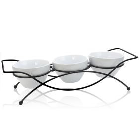 Gibson Splendid Grace 4 pc Serving Set with Metal