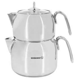 Korkmaz Perla Mega Stainless Steel 1.8 Liter Tea P