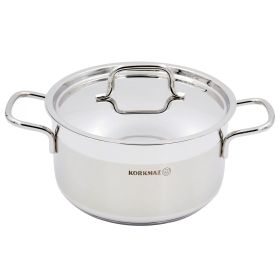 Korkmaz Alfa 2 Piece 3.5 Liter Stainless Steel Cas
