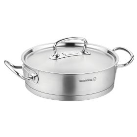 Pro. Series 5 L SS  Saute Pan w/Lid in Silver