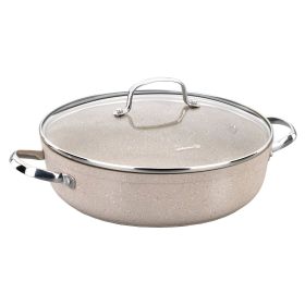 Korkmaz Granita 2.5 Liter Aluminum Nonstick Low Ca