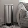 8-Gallon Round SS Step Trash Can
