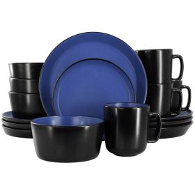 Elama Bacarra 16 Piece Stoneware Dinnerware Set in