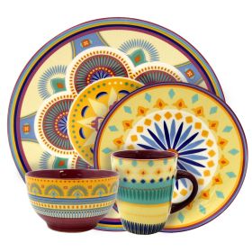 Puesta De Sol 16 Piece Dinnerware Set