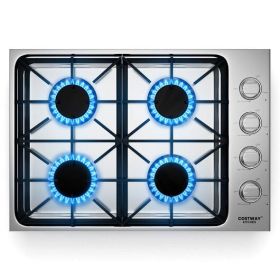 30/36 Inch Gas Cooktop with 4/6 Powerful Burners a
