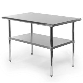 Heavy Duty Stainless Steel 48 x 30 inch Kitchen Re