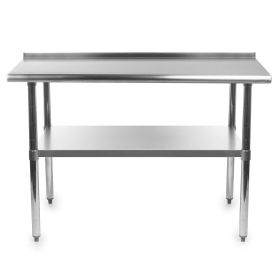 Heavy Duty 48 x 24 inch Stainless Steel Kitchen Pr