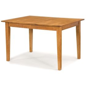 Space Saving Extendable Dining Table in Cottage Oa