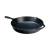 12-inch Cast Iron Skillet Frying Pan with Pour Spo