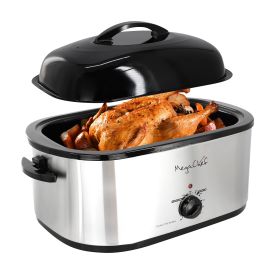 22 Qt. Electric Roaster Oven w/Self Basting Lid
