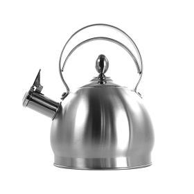 MegaChef 3 Quart Round Stovetop Whistling Kettle i