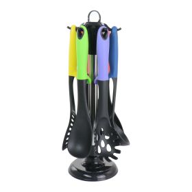 MegaChef Assorted Color Nylon Cooking Utensils, Se