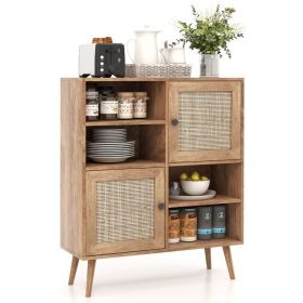 Mid-Century Modern Wood Sideboard Dining Buffet St