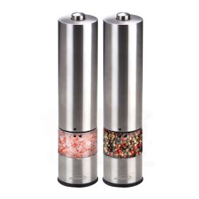 Brentwood Electric Blue LED Salt and Pepper Adjust