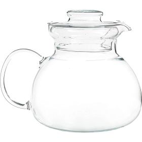 1.5 Quart Stovetop Clear Glass Teapot Kettle with