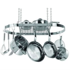 Stainless Steel Oval Pot Rack for Kitchen Cookware