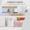 Compact Countertop Upright Mini Freezer 1.1 Cu. Ft. White