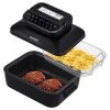7-In-1 Smokeless Electric Indoor Grill w/Air Fry/Roast/Bake