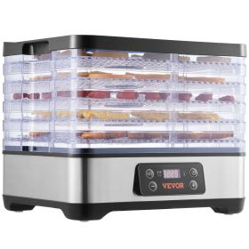 Food Dehydrator Machine, 5-Tray Fruit Dehydrator, 300W