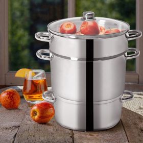 11-Qt SS Fruit Juicer Steamer