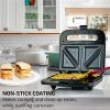 Electric Sandwich Maker w/Nonstick Plates