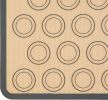 2-pack of nonstick silicone baking mats