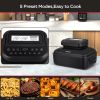 7-In-1 Smokeless Electric Indoor Grill w/Air Fry/Roast/Bake