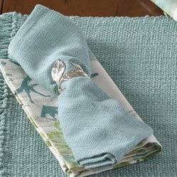Casual Classics Napkins (Color: Water Blue)