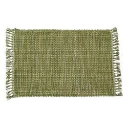 Basketweave Placemat (Color: Evergreen)