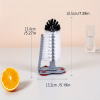 1pc 2-In-1 Suction Cup Cleaning Brush