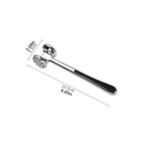 Stainless Steel Meat Hammer Meat Tenderizer (Color: B)